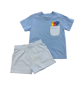 Luigi School Supplies Short Set