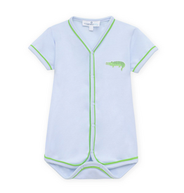 Magnolia Baby Bayou Baby Bodysuit, Light Blue