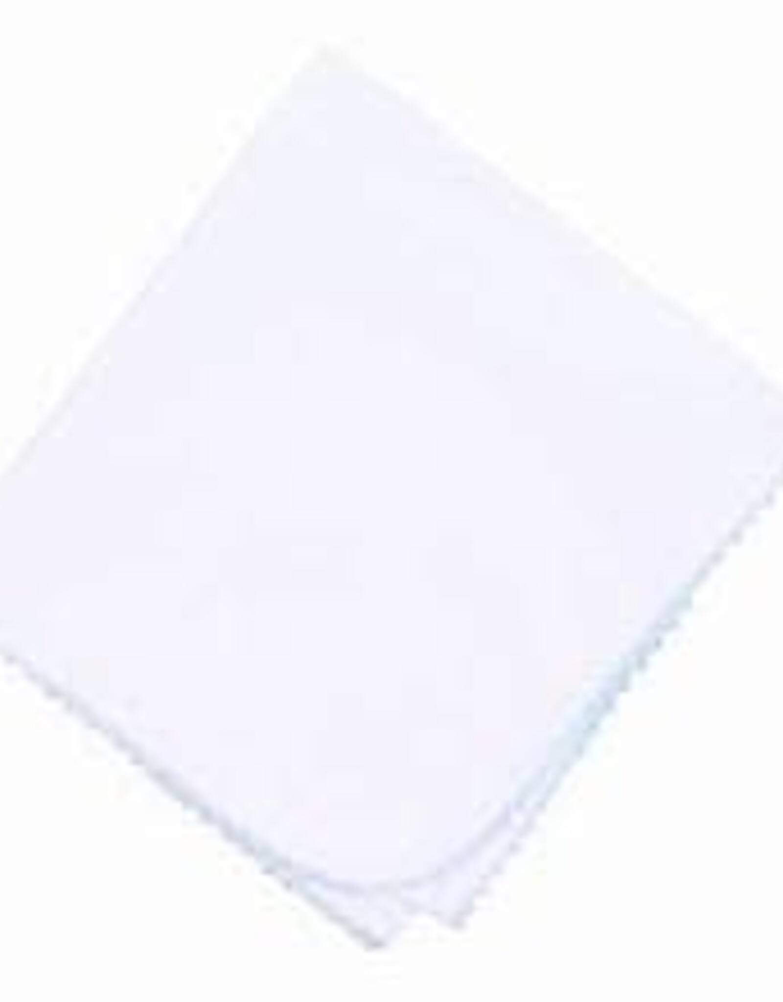 Magnolia Baby Baby Joy Receiving Blanket with Blue Crochet Trim