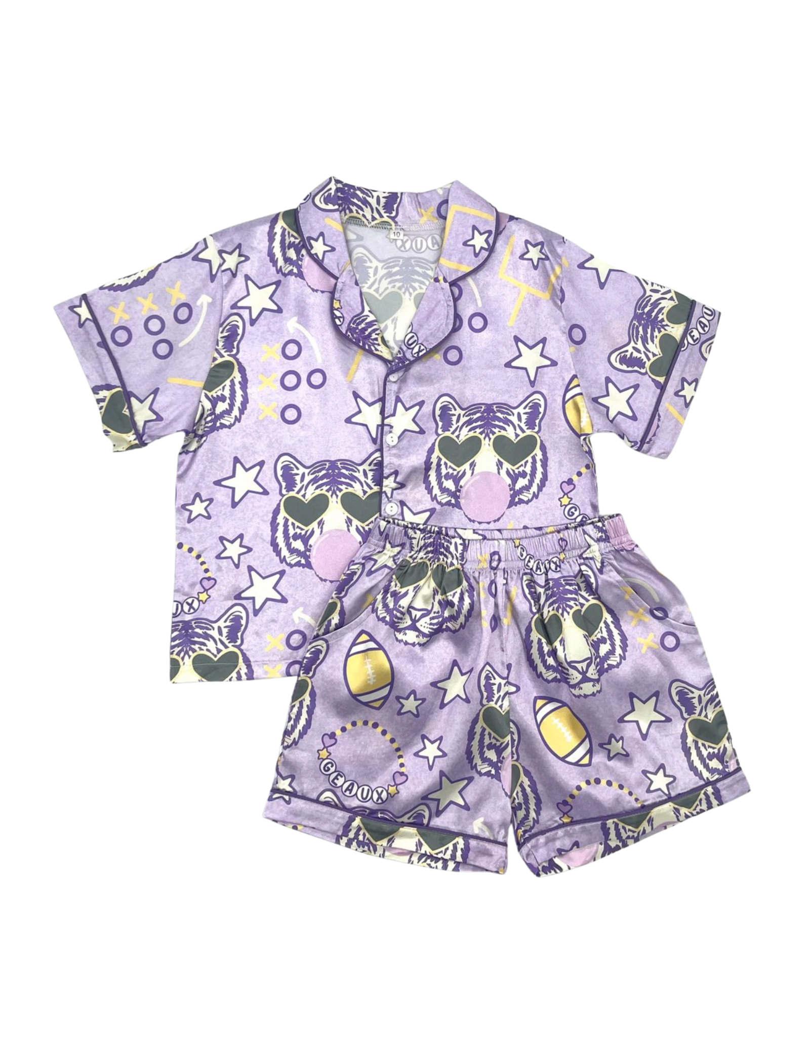 Blended Spirit Tiger Silky PJ Set