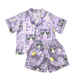 Blended Spirit Tiger Silky PJ Set
