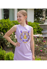 Blended Spirit Sequin Tiger Face Dress