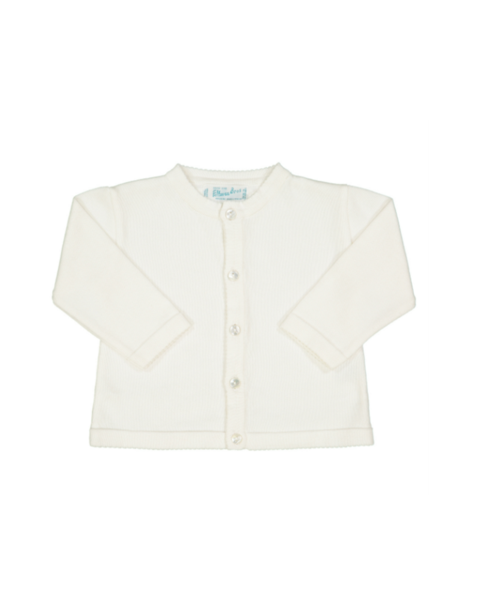 Feltman Brothers Classic White Cardigan
