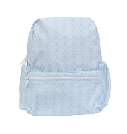 Apple of My Isla The Large Backpack, Bluebell Floral
