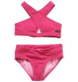 Ava & Yelly Fucshia 2 pc Swimsuit