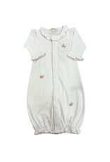 Kissy Kissy White/Pink Converter Gown, SCE Cottage Roses Emb
