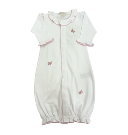 Kissy Kissy White/Pink Converter Gown, SCE Cottage Roses Emb