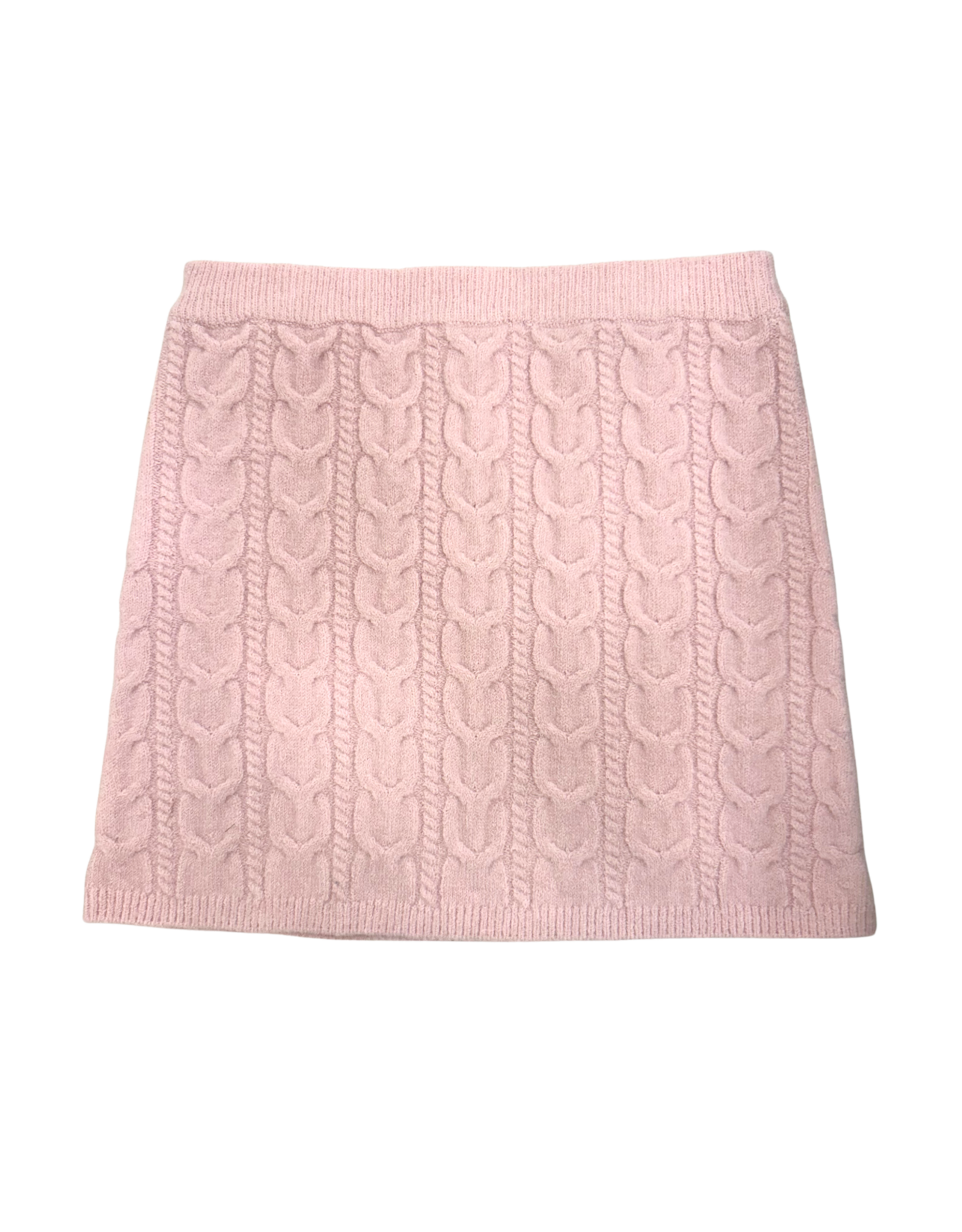 Design History Pink Cable Skirt