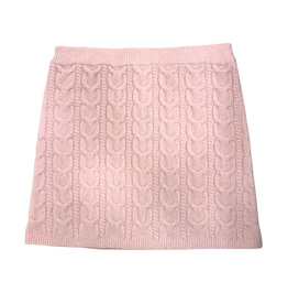 Design History Pink Cable Skirt