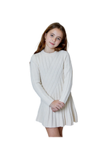 Design History Cream Textured Sweater Dress