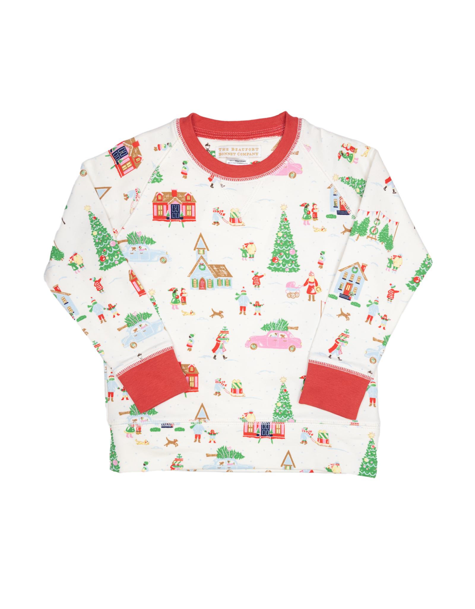 The Beaufort Bonnet Company Cassidy Comfy Crewneck, Make the Season Bright