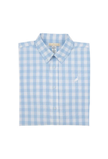 The Beaufort Bonnet Company Dean`s List Dress Shirt, Beale Street Blue Gingham