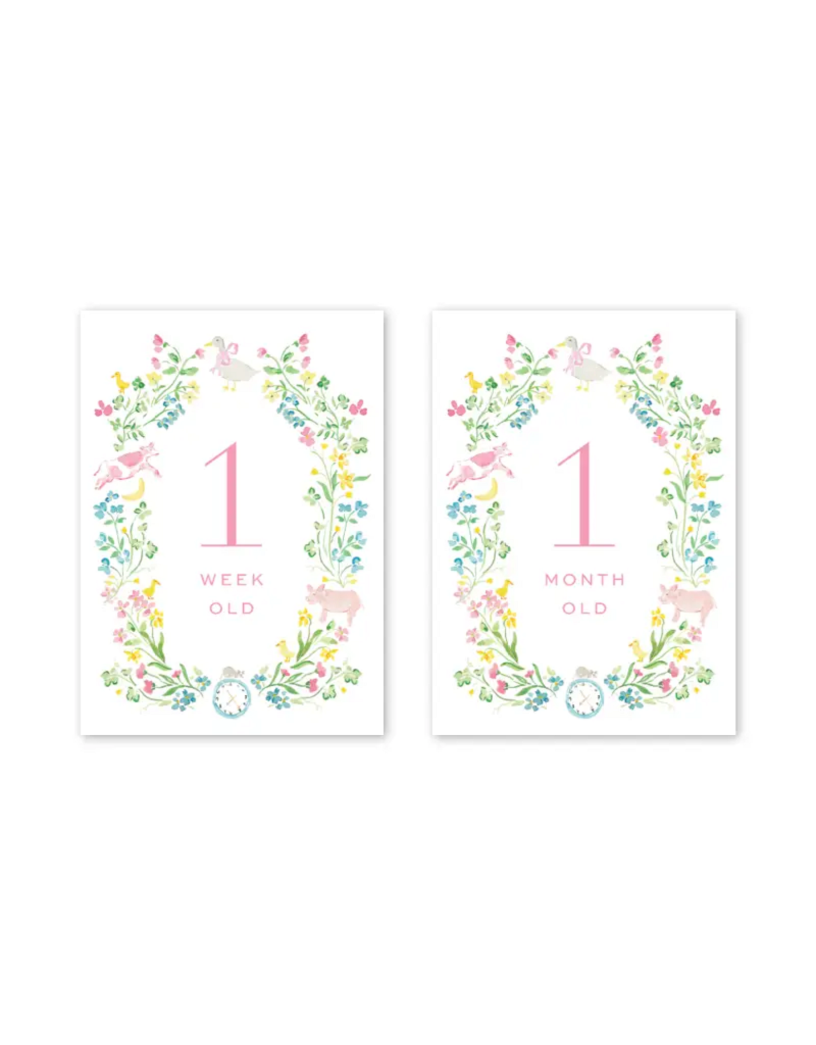 Dogwood Hill Mother Goose Milestone Cards