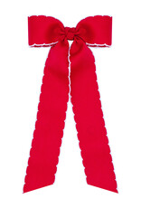 WeeOnes Medium Moonstitch Bowtie With Tails