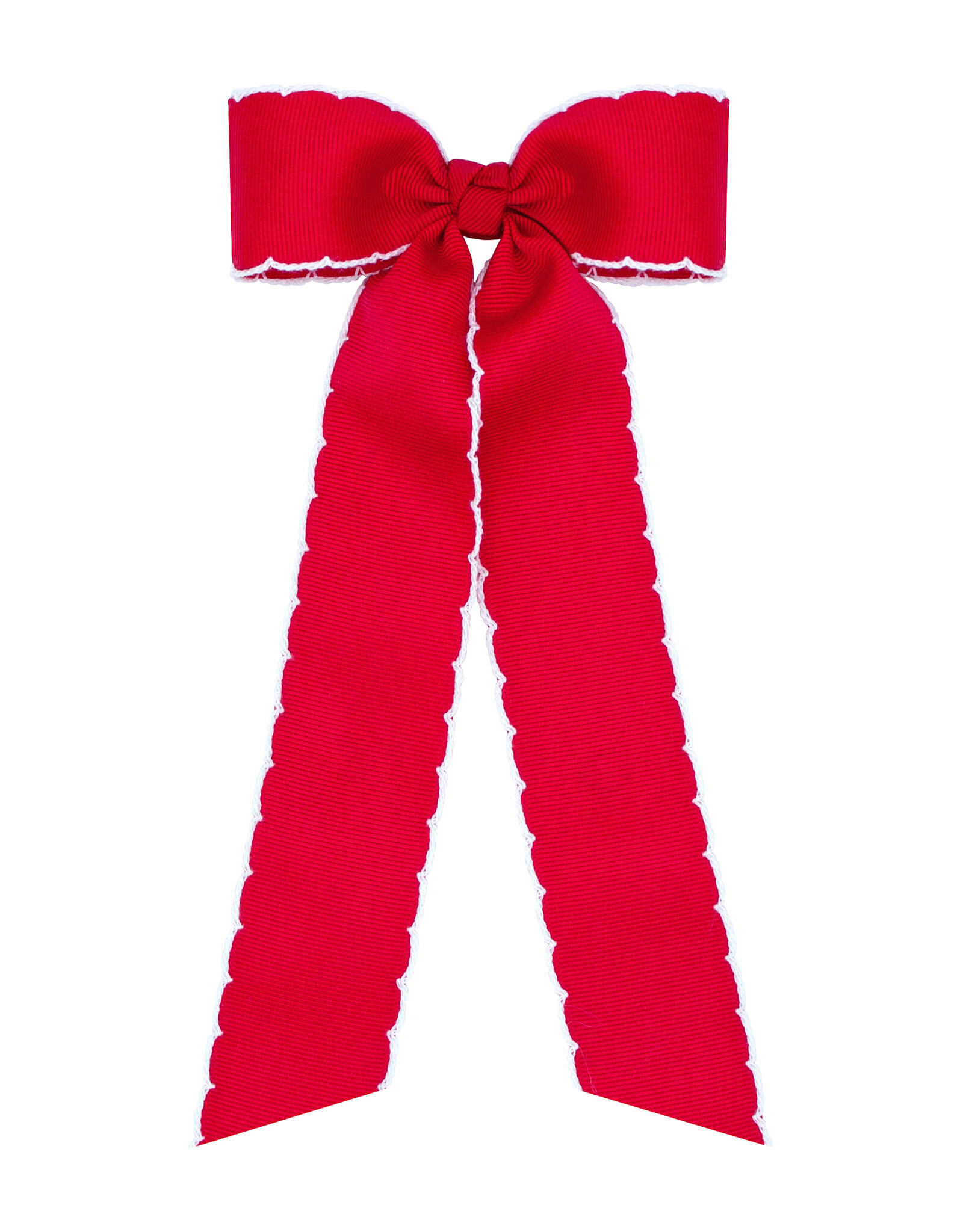 WeeOnes Medium Moonstitch Bowtie With Tails