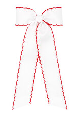 WeeOnes Medium Moonstitch Bowtie With Tails