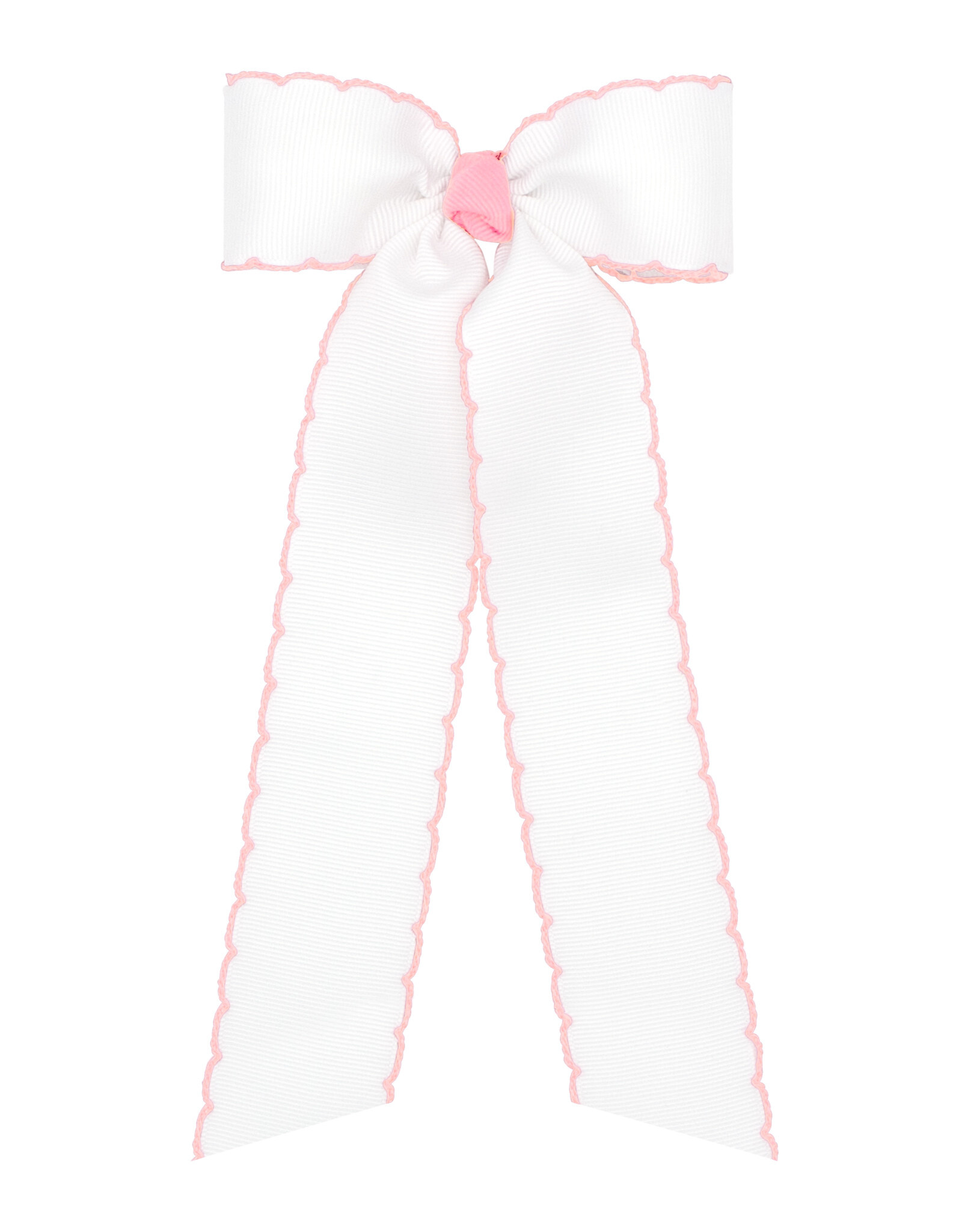 WeeOnes Medium Moonstitch Bowtie With Tails