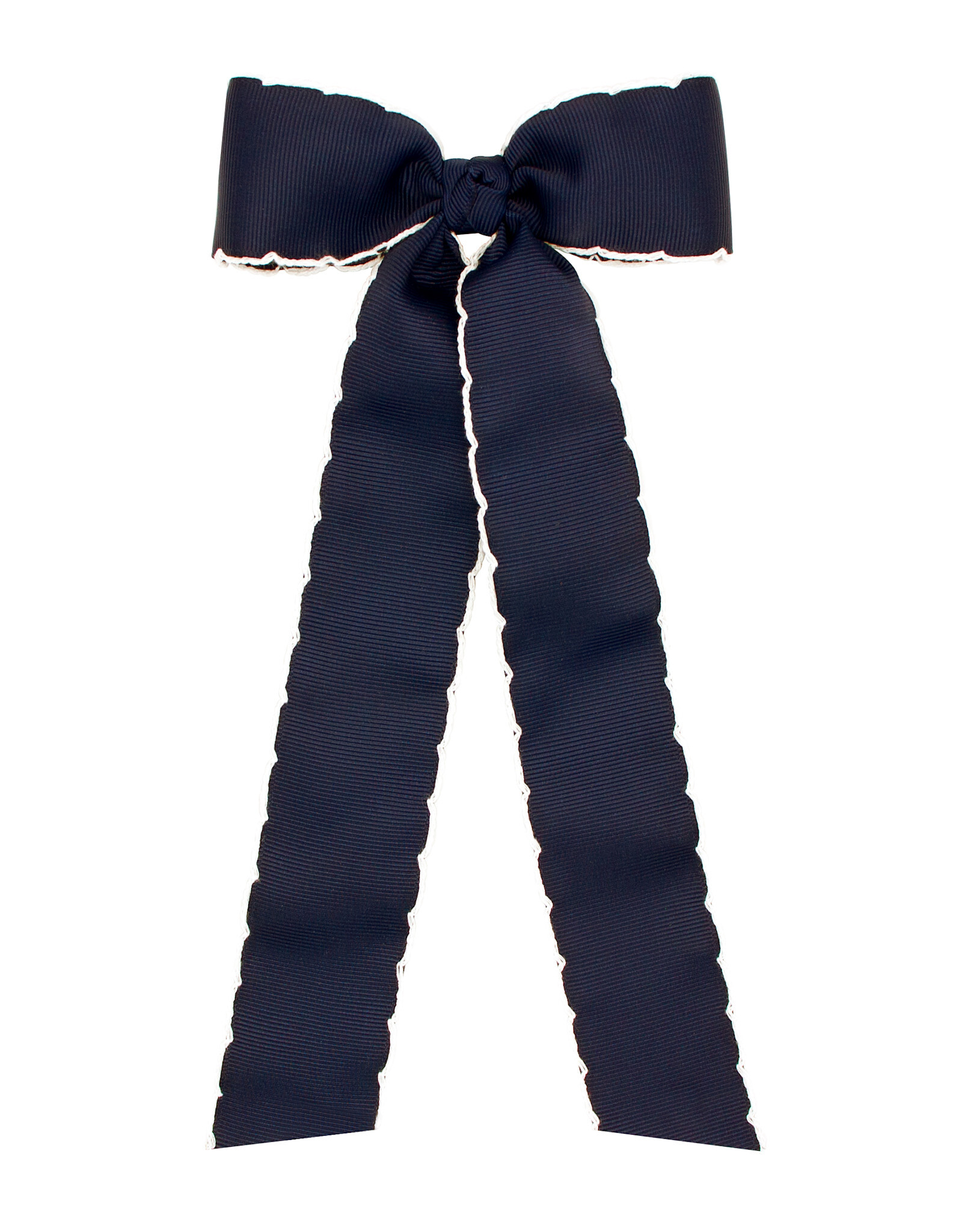 WeeOnes Medium Moonstitch Bowtie With Tails
