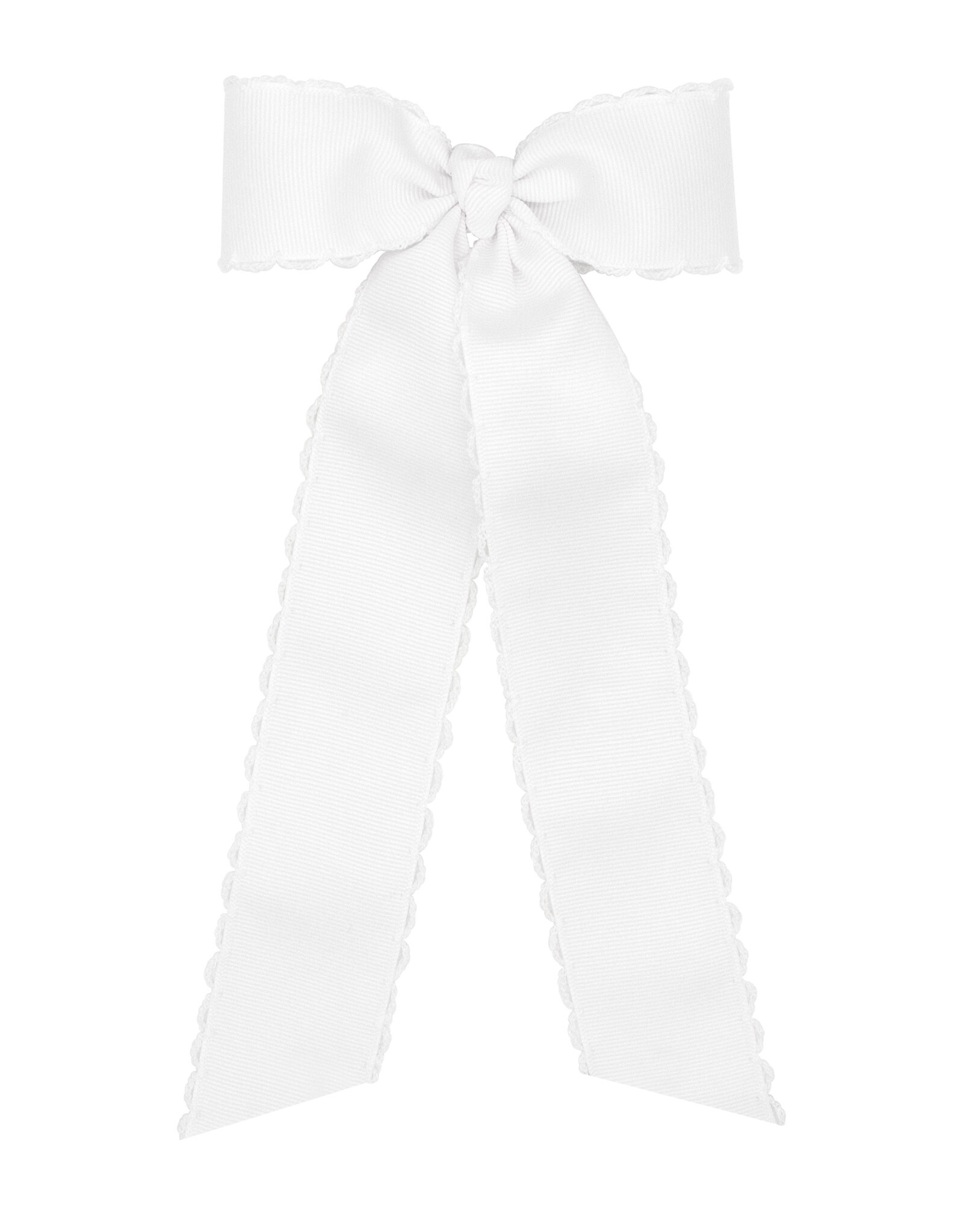 WeeOnes Medium Moonstitch Bowtie With Tails
