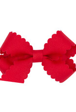 WeeOnes Mini Scalloped Edge Bow
