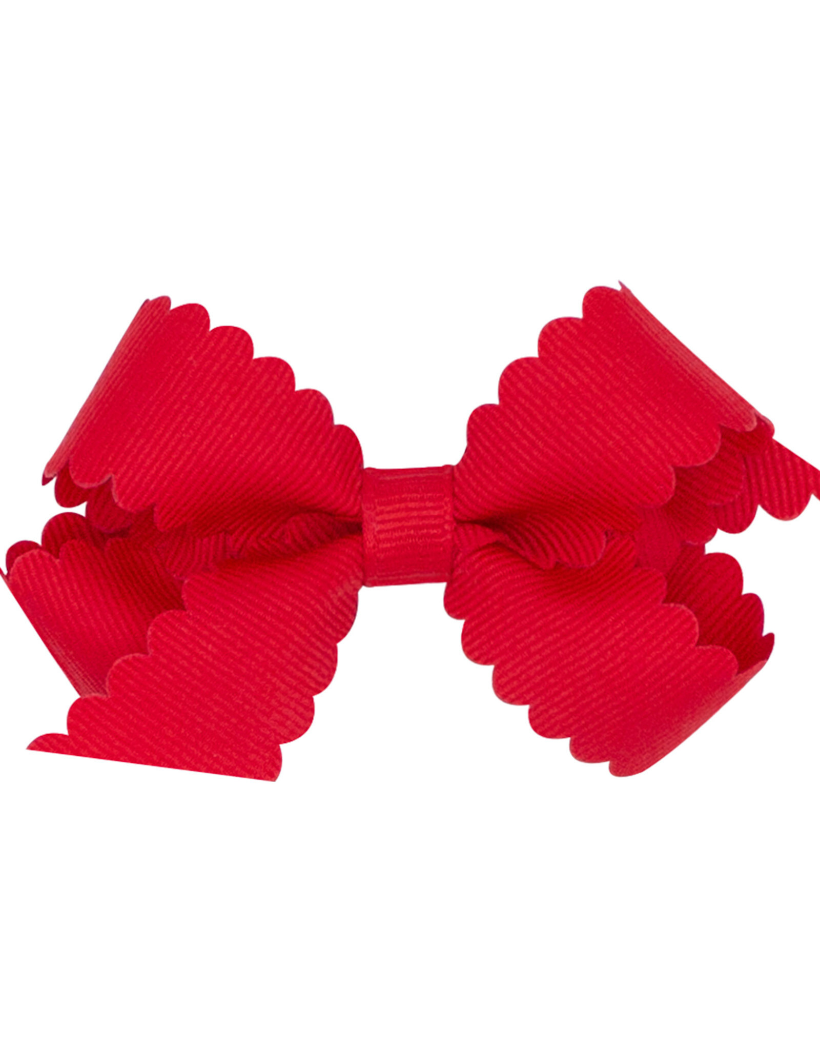 WeeOnes Mini Scalloped Edge Bow