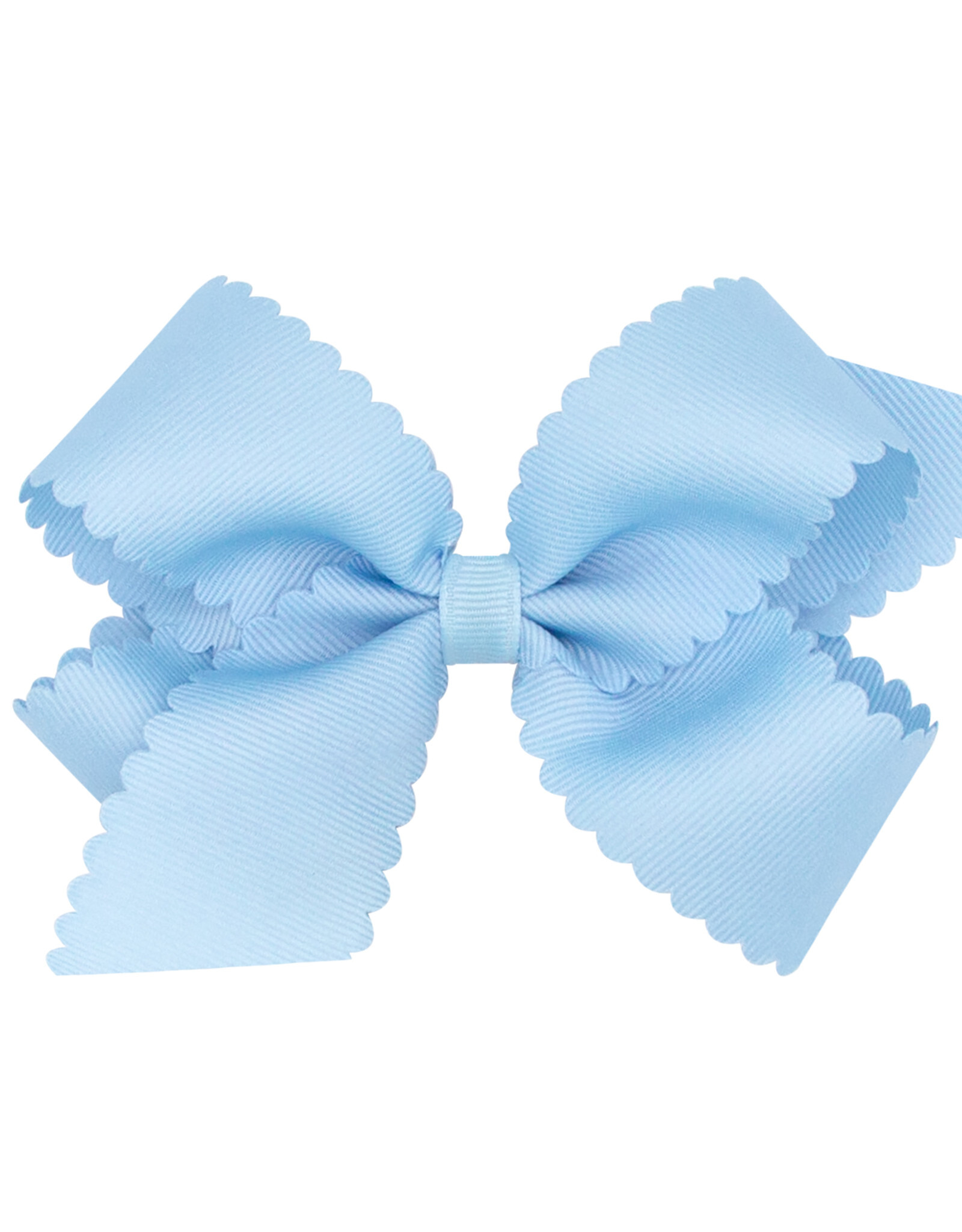 WeeOnes Medium Scalloped Edge Bow