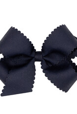 WeeOnes Medium Scalloped Edge Bow