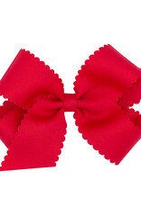 WeeOnes Medium Scalloped Edge Bow