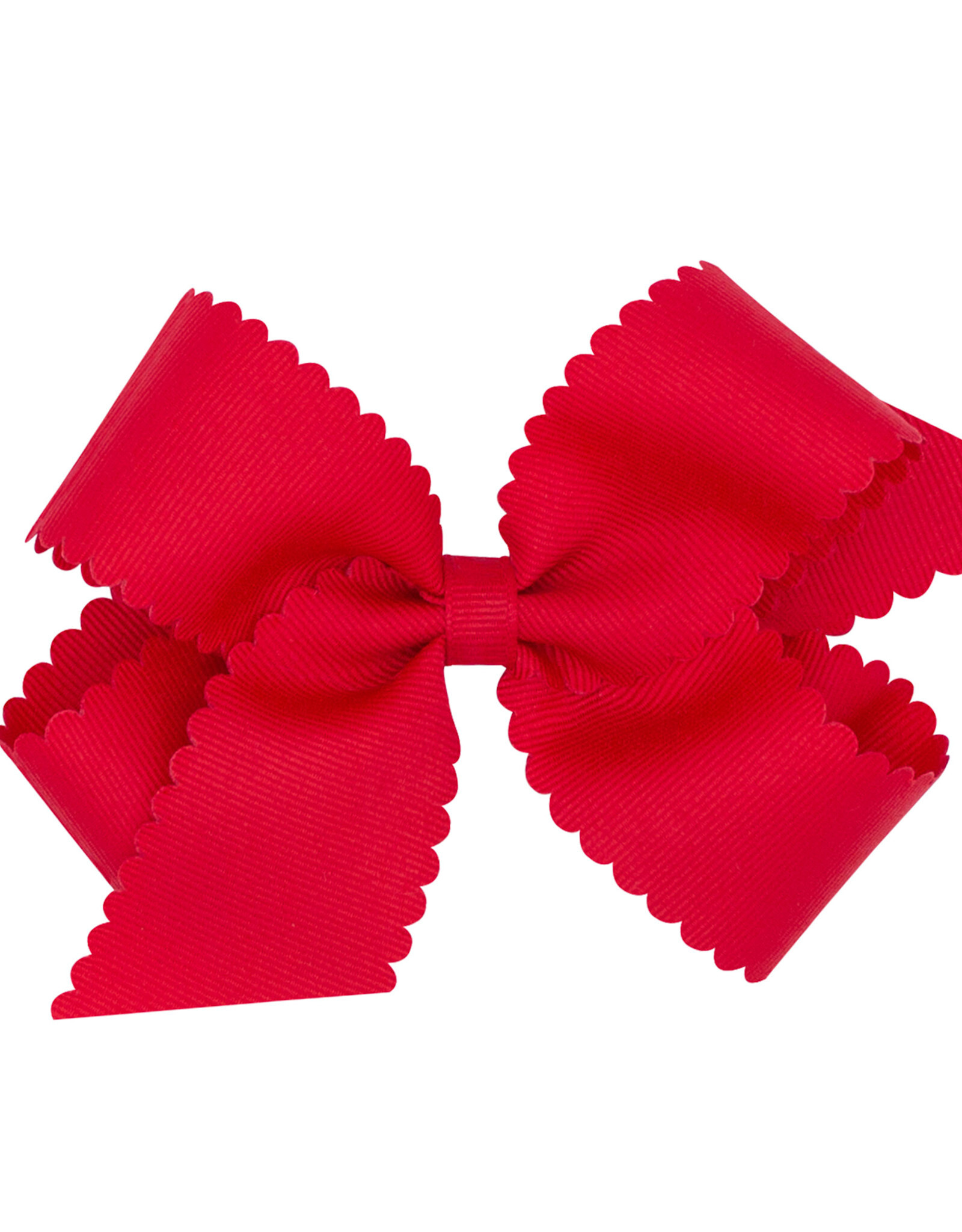 WeeOnes Medium Scalloped Edge Bow