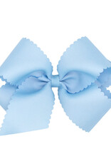 WeeOnes King Scalloped Edge Bow