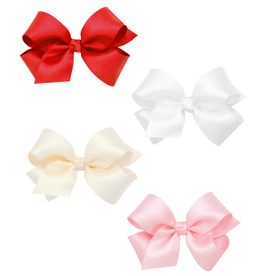 WeeOnes Medium French Satin Bow