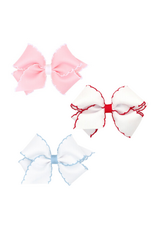 WeeOnes Small Moonstitch Bow Basic