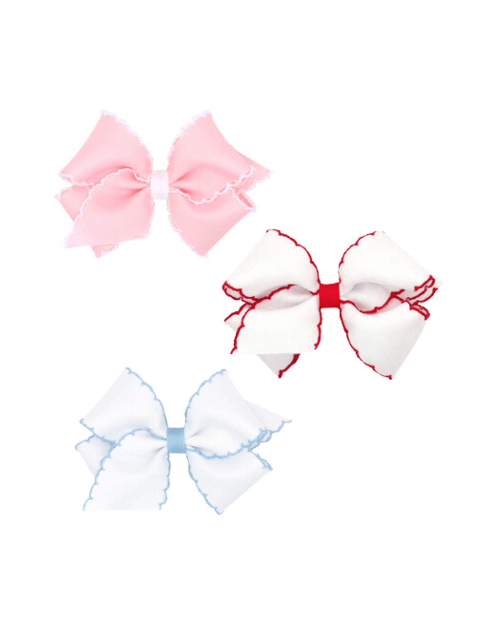 WeeOnes Small Moonstitch Bow Basic
