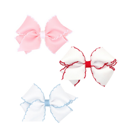 WeeOnes Small Moonstitch Bow Basic