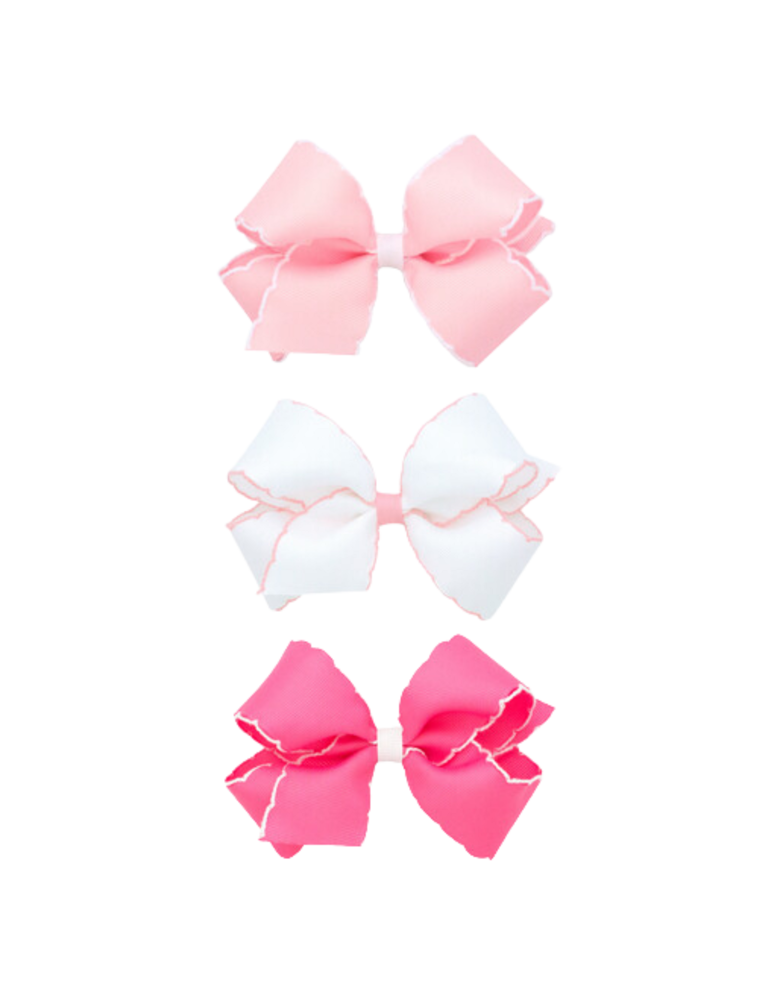 WeeOnes Medium Moonstitch Bow Basic