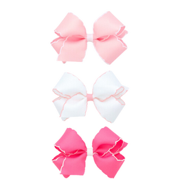 WeeOnes Medium Moonstitch Bow Basic