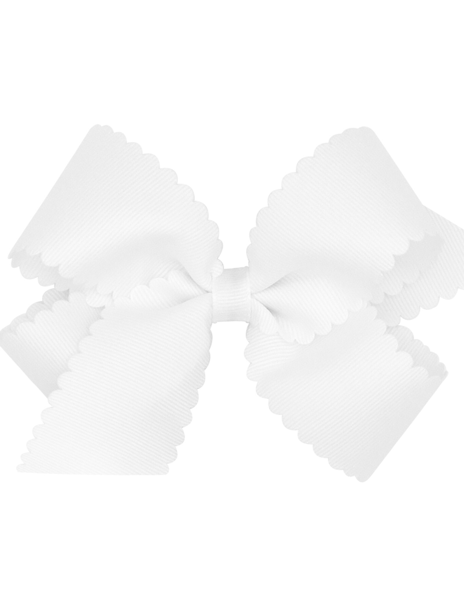 WeeOnes Medium Scalloped Edge Bow