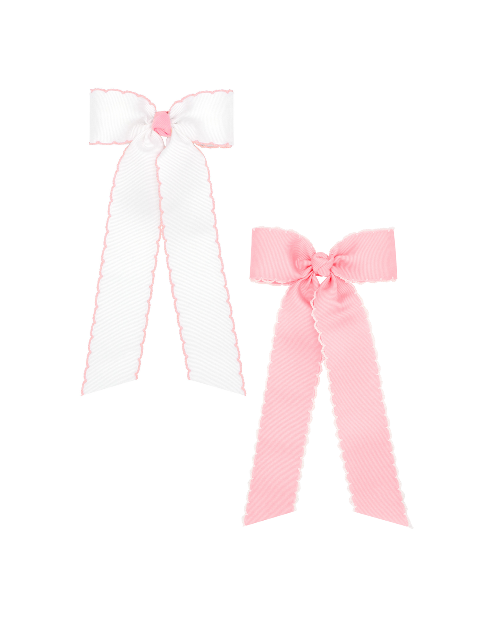 WeeOnes Medium Moonstitch Bowtie With Tails