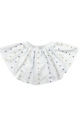Blended Spirit Purple & Gold Game Day Stoned Skirt Set
