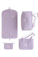 Little English Quilted Luggage - Ballet Slipper