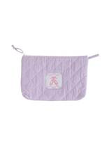 Little English Quilted Luggage - Ballet Slipper