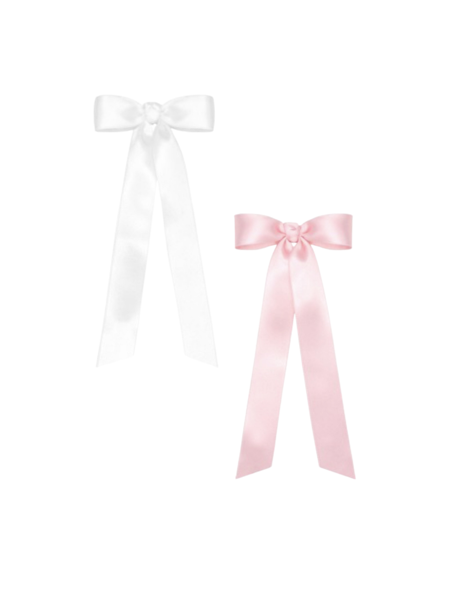 WeeOnes Mini Satin Bowtie With Tails