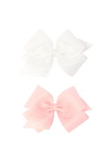 WeeOnes King Organza Overlay Bows