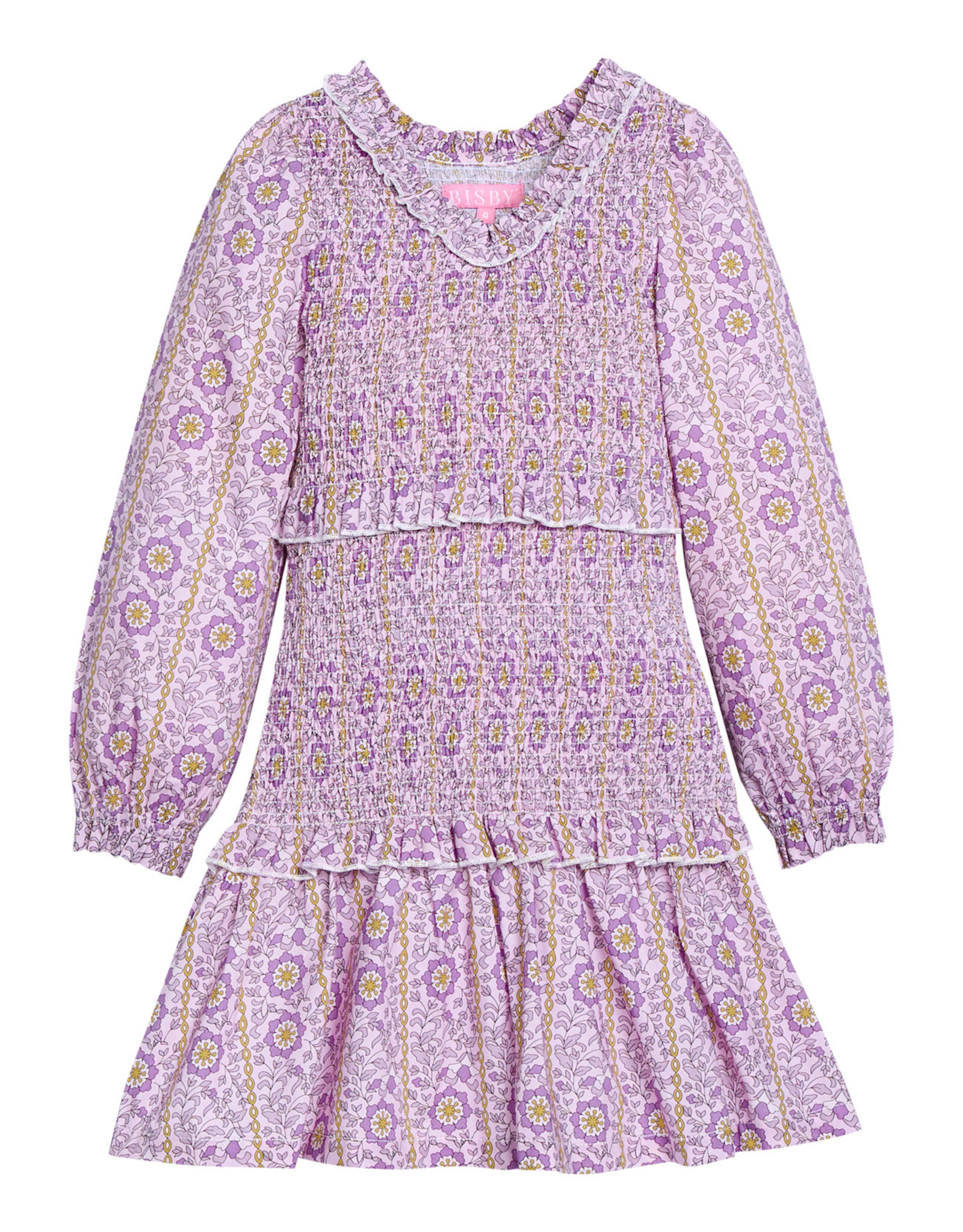 Bisby Indie Dress - Verbier Vines Violet