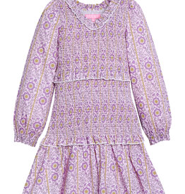 Bisby Indie Dress - Verbier Vines Violet