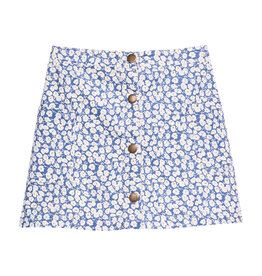 Bisby Emily Skirt- French Blue Corduroy