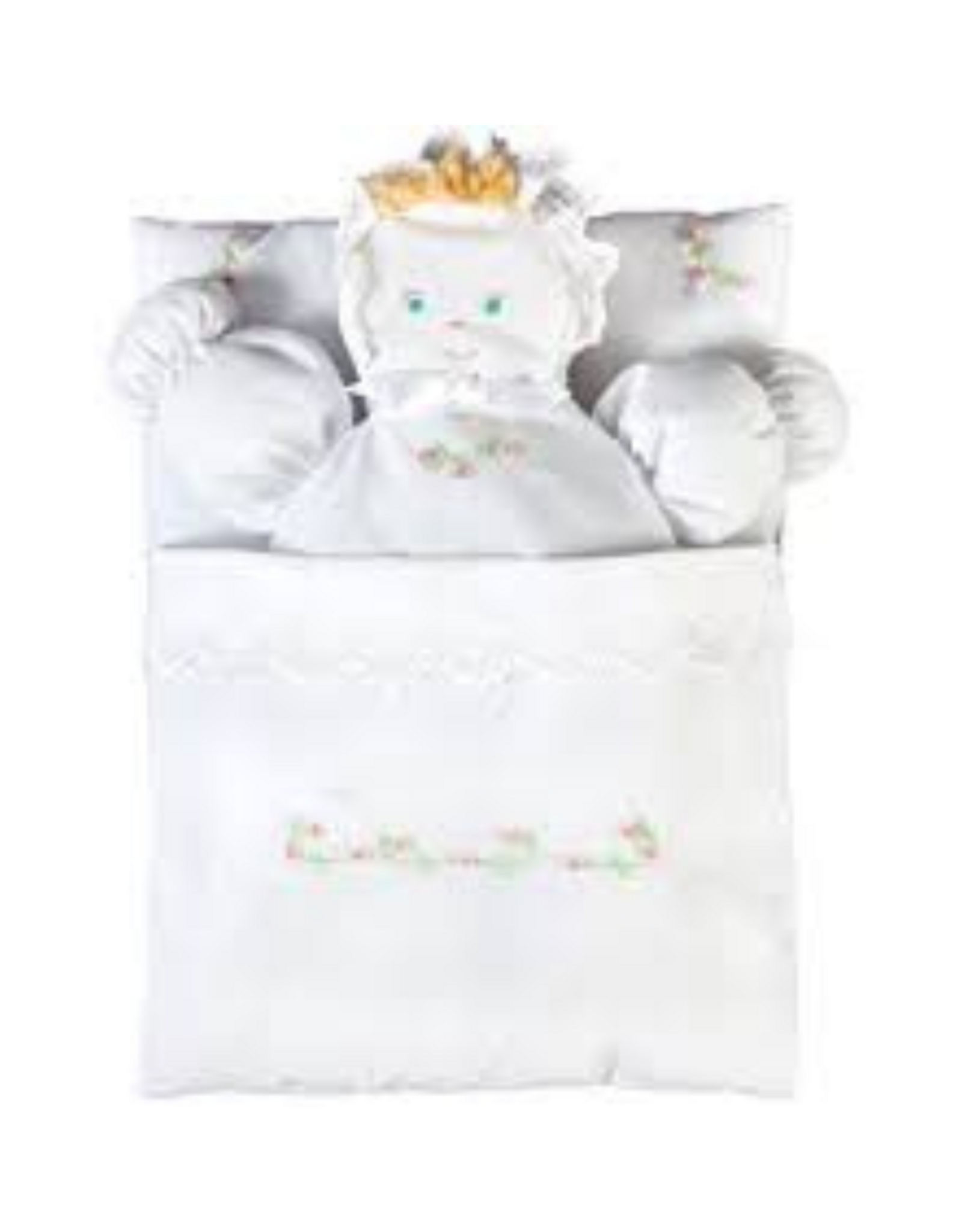 Rosalina White Bunting Doll With Cross