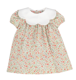 Sophie & Lucas Storybook Vintage Scallop Dress, Orange