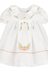 Sophie & Lucas '26 Pumpkin Ruffle Dress, White