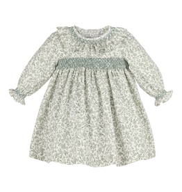 Sophie & Lucas Heirloom Floral Dress, Green